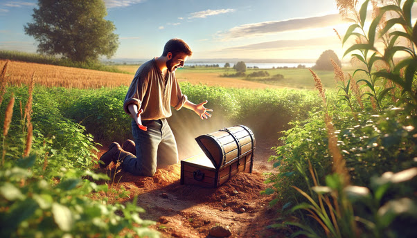 El uso de la riqueza del tesoro enterrado