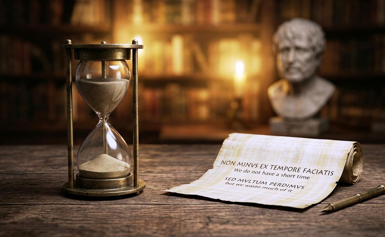 No tenemos poco tiempo, sólo lo desperdiciamos