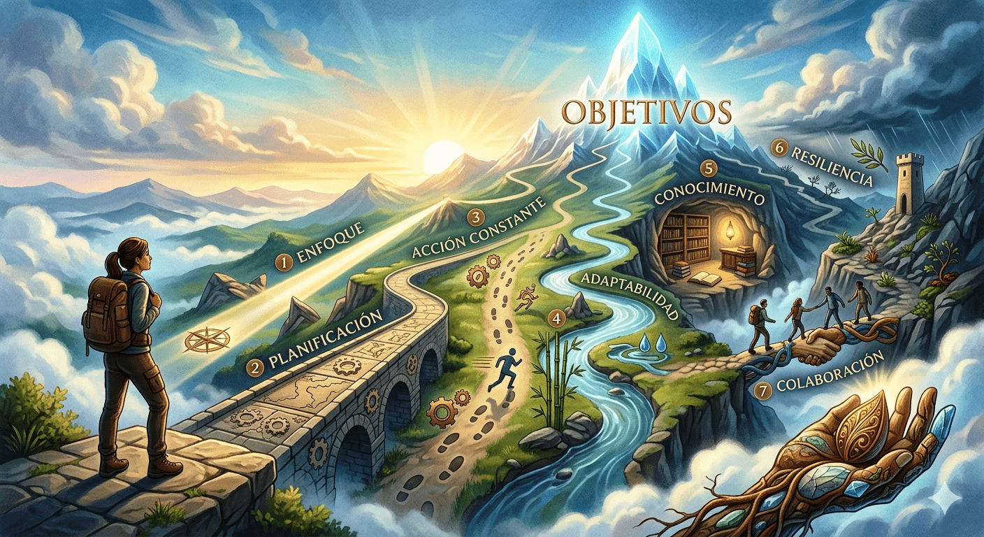 Lograr tus objetivos de 7 maneras