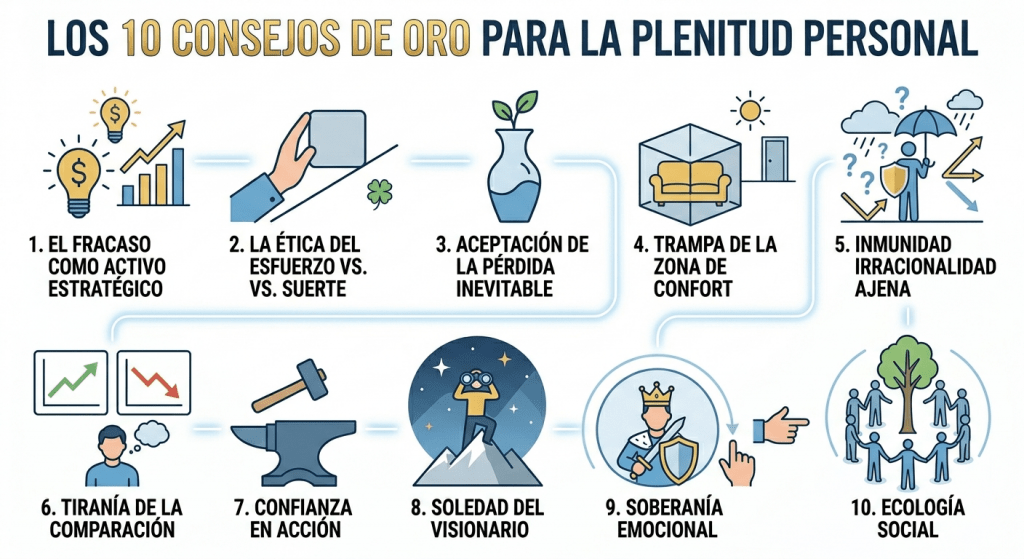 Los 10 consejos de oro para la plenitud personal 3 Los 10 consejos de oro para la plenitud personal