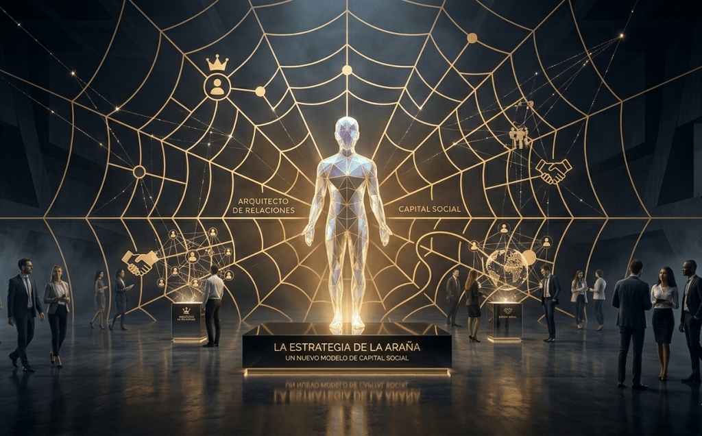 Networking estratégico desde cero: el arte de la araña y la ingeniería del capital social