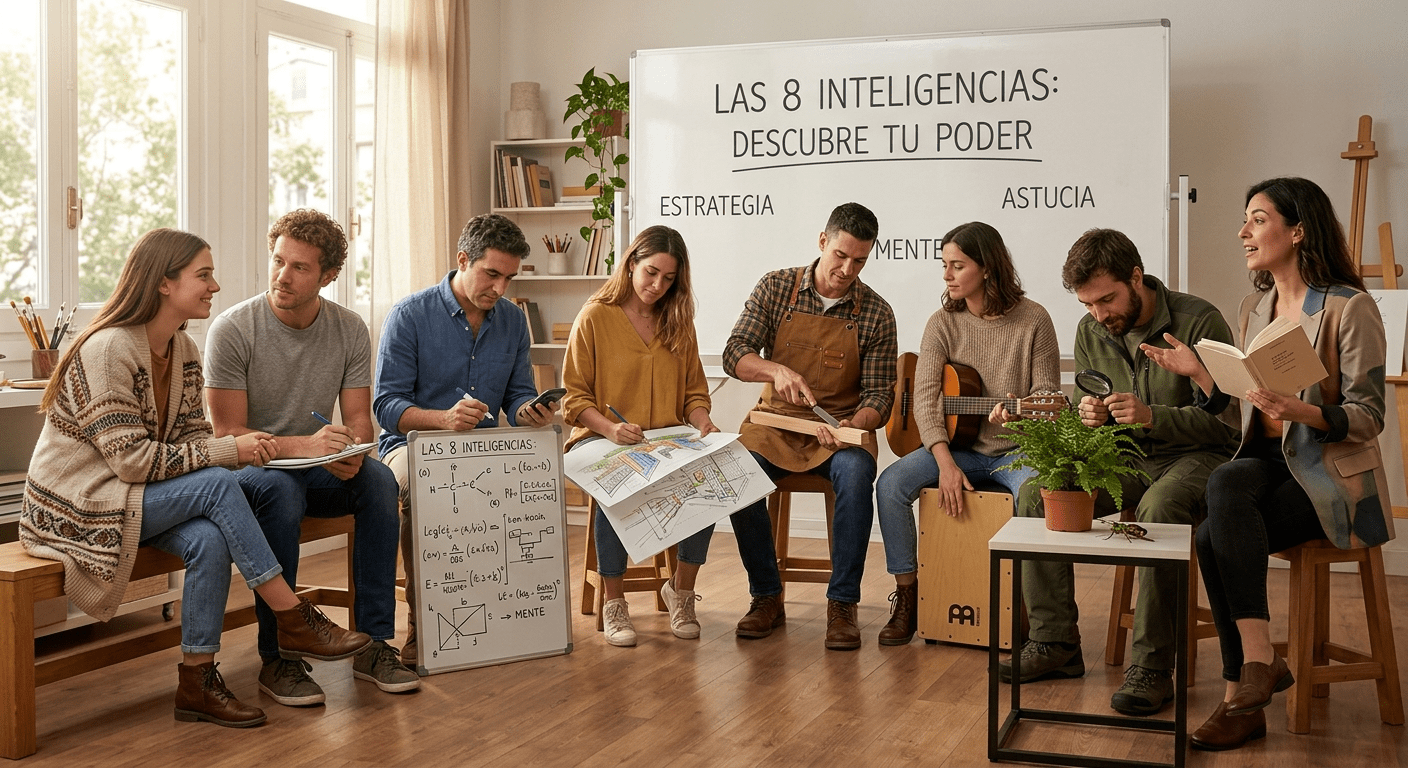 Cómo ser listo: el manual de estrategia para dominar las 8 inteligencias de poder