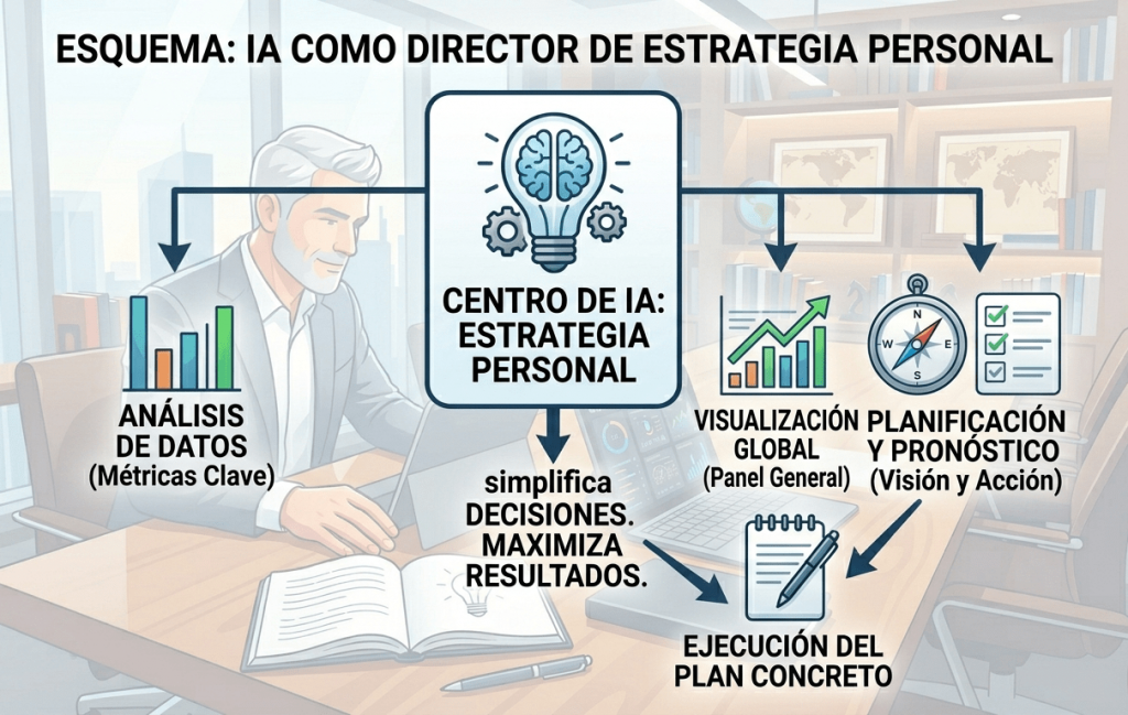 Cómo usar la IA para toma de decisiones y convertirla en tu director de estrategia