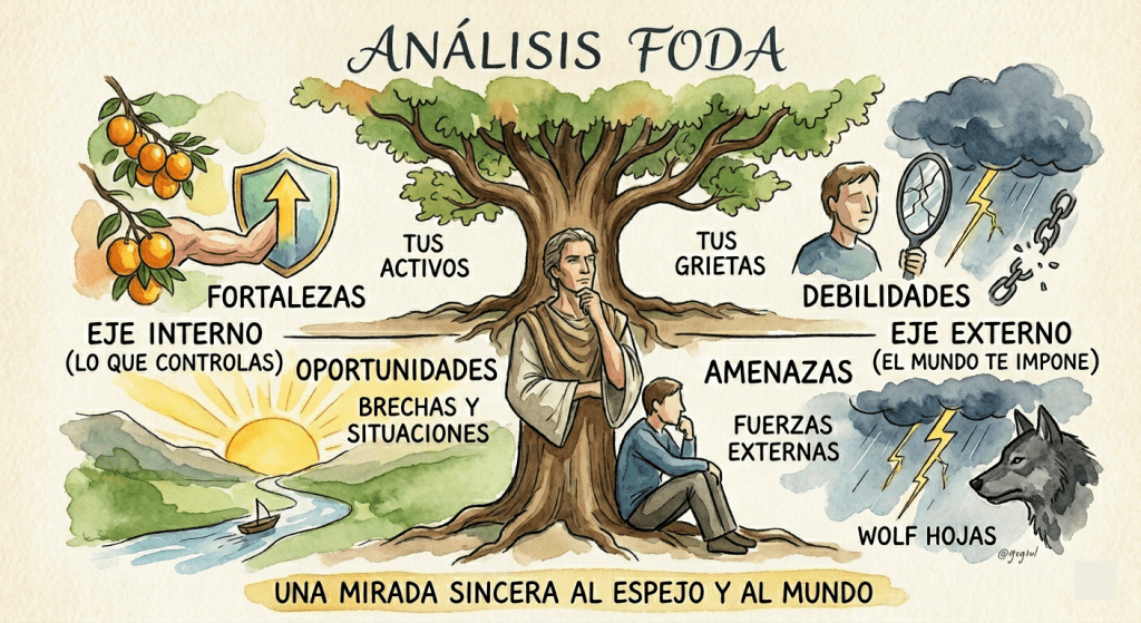 Análisis FODA personal: el mapa mental para hackear tu éxito 5 Análisis FODA: el arte de la estrategia para dominar tu destino