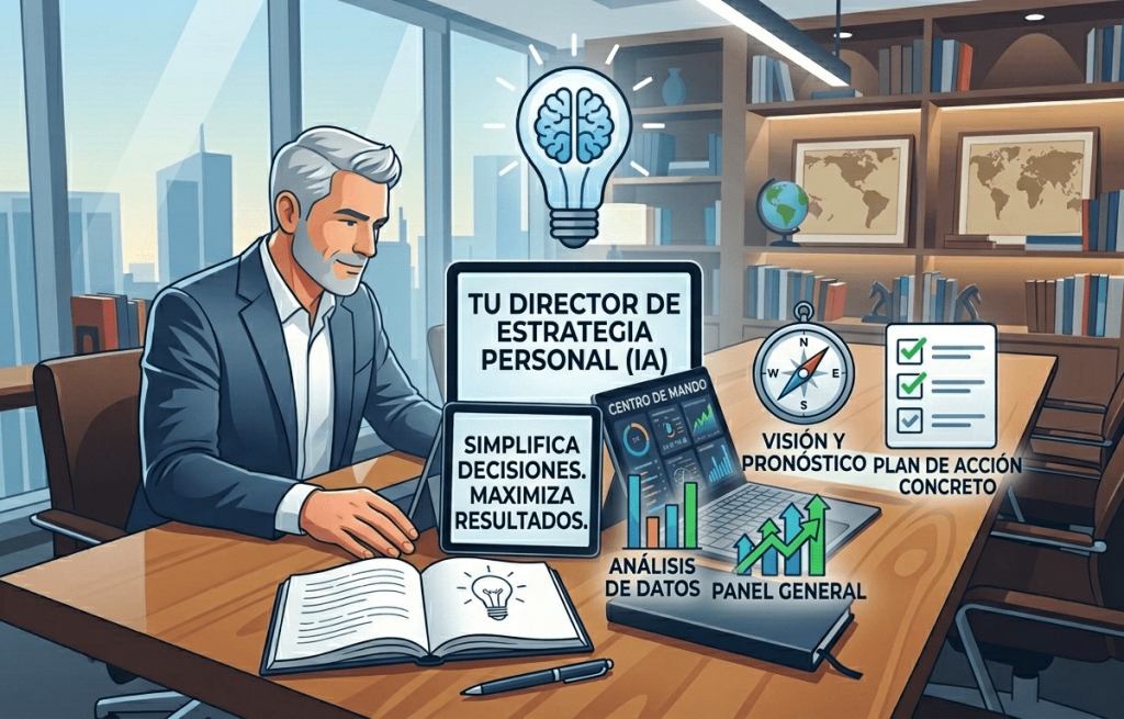 Cómo usar la IA para toma de decisiones y convertirla en tu director de estrategia