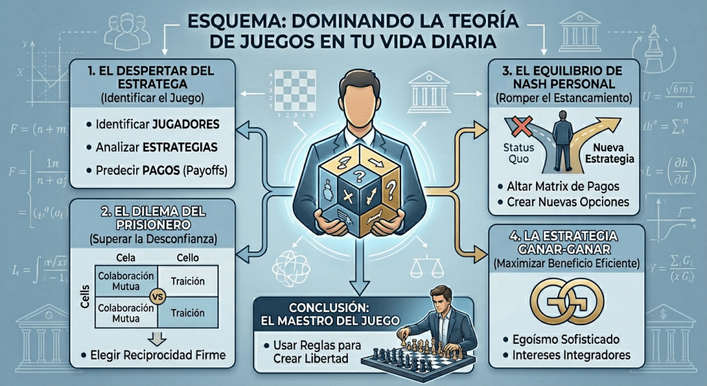 Domina la Teoría de Juegos en tu vida diaria