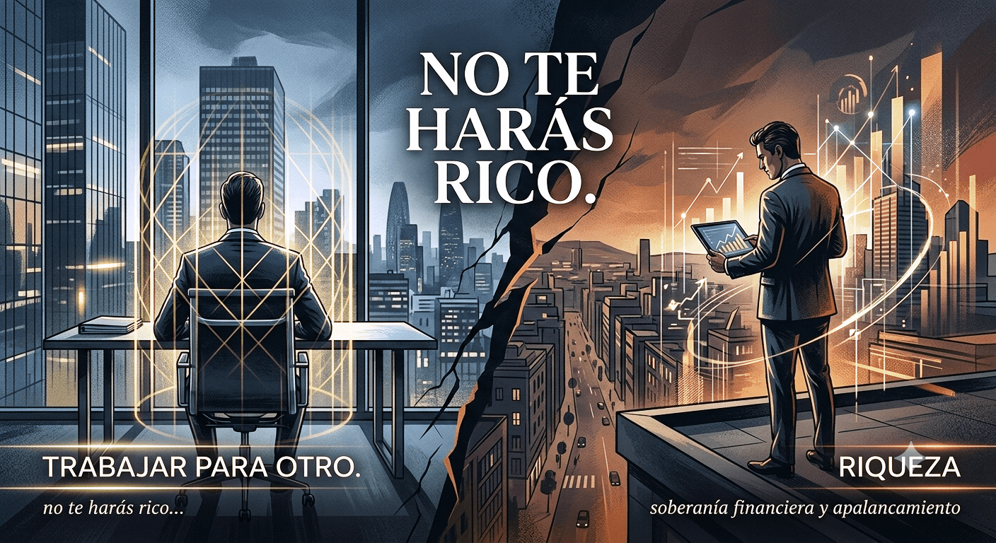 La cruda verdad que nadie te cuenta: no te harás rico vendiendo tu tiempo por migajas