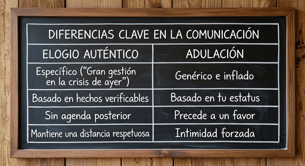 Detecta la adulación manipuladora cómo hace la gente astuta